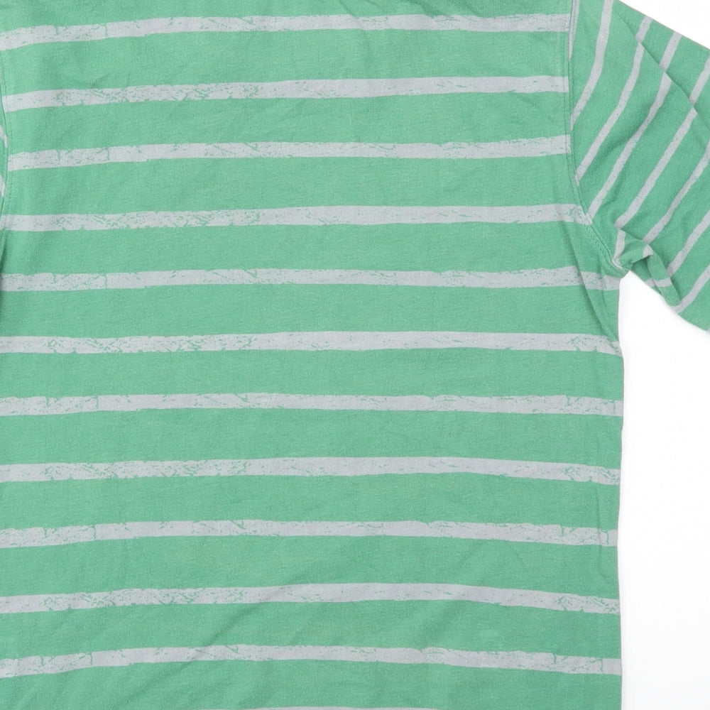 Urban Boys Multicoloured Striped  Basic T-Shirt Size 9 Years