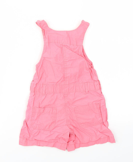 Girl2Girl Girls Pink   Dungaree One-Piece Size 2-3 Years
