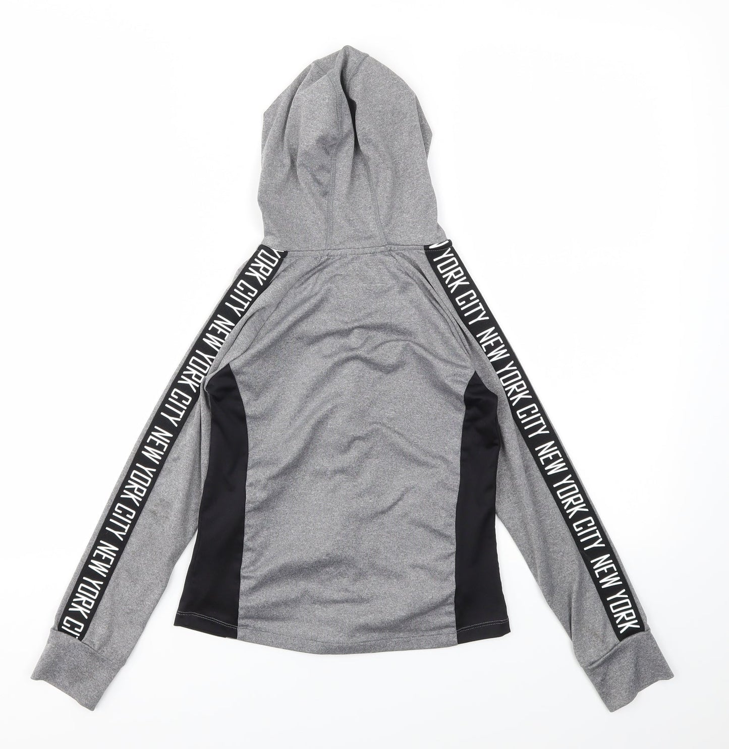 Primark Girls Grey   Full Zip Jumper Size 8-9 Years