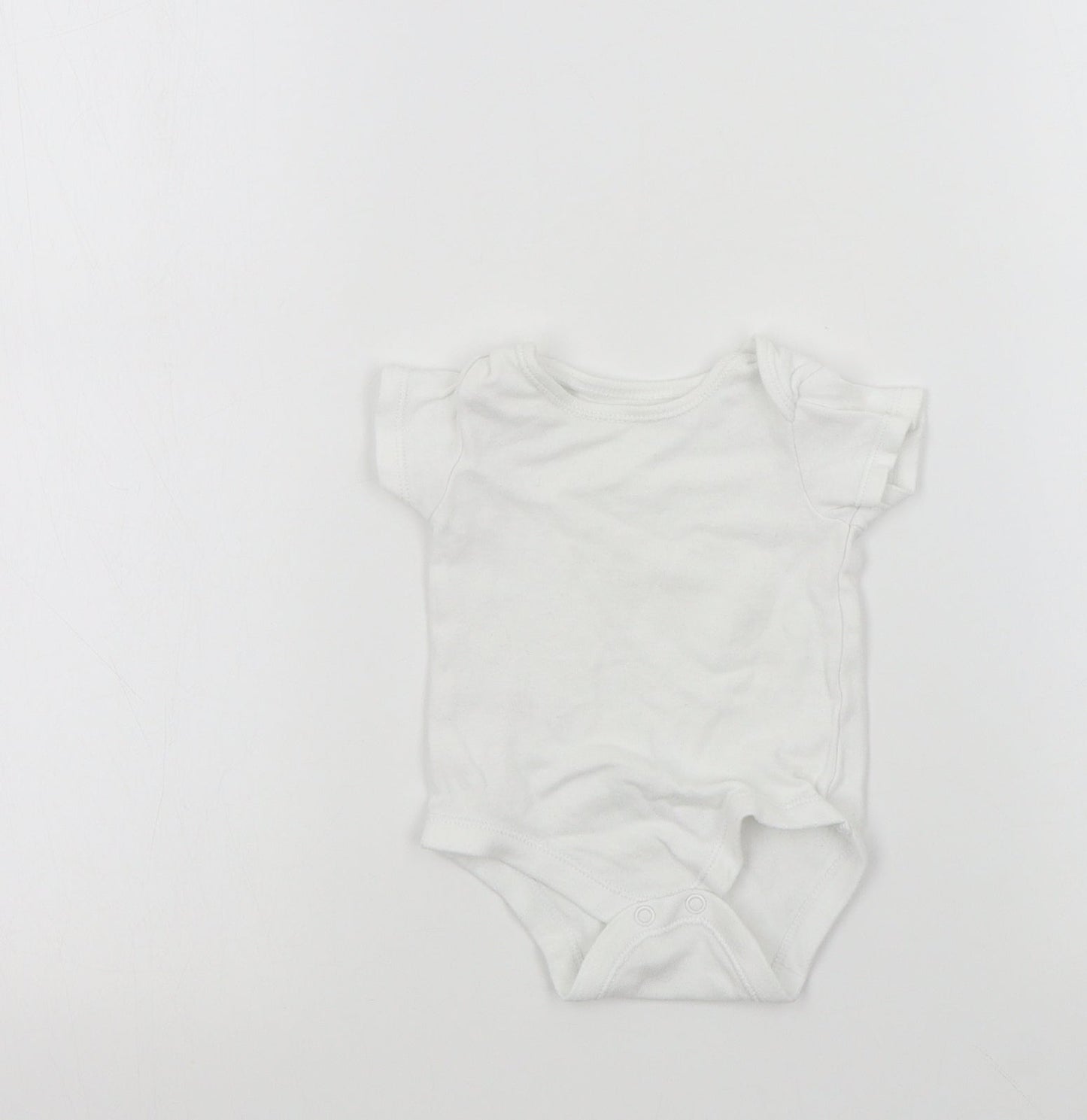 TU Baby White   Babygrow One-Piece Size 0-3 Months