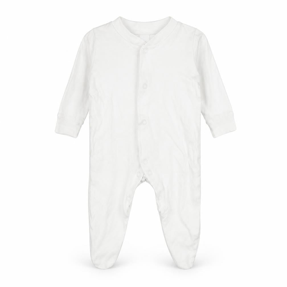 George Baby White Colourblock  Babygrow One-Piece Size 0-3 Months