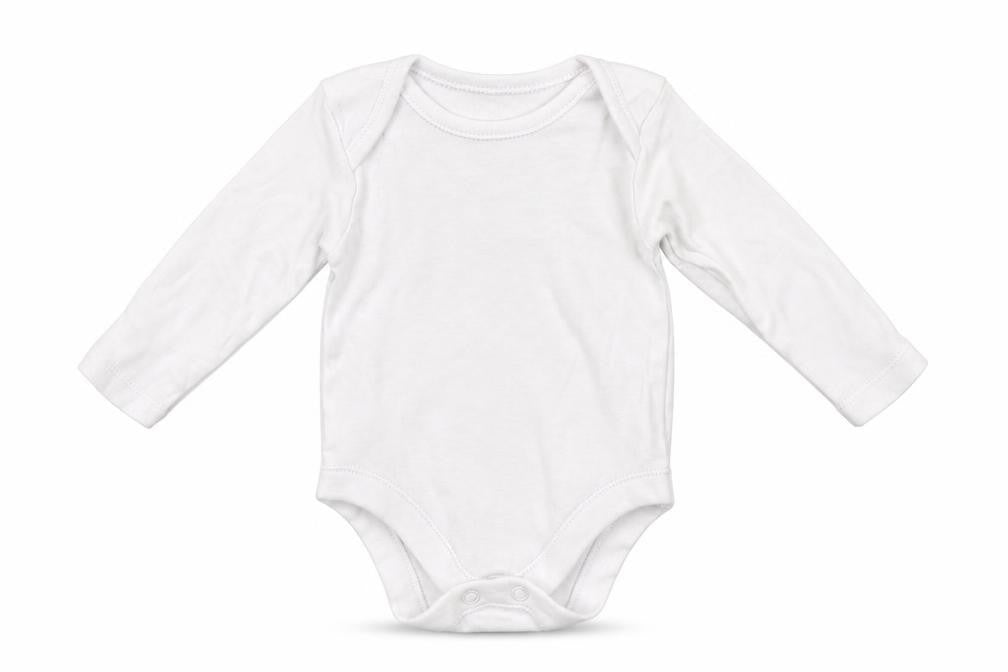 Nutmeg Baby White Colourblock  Babygrow One-Piece Size 0-3 Months