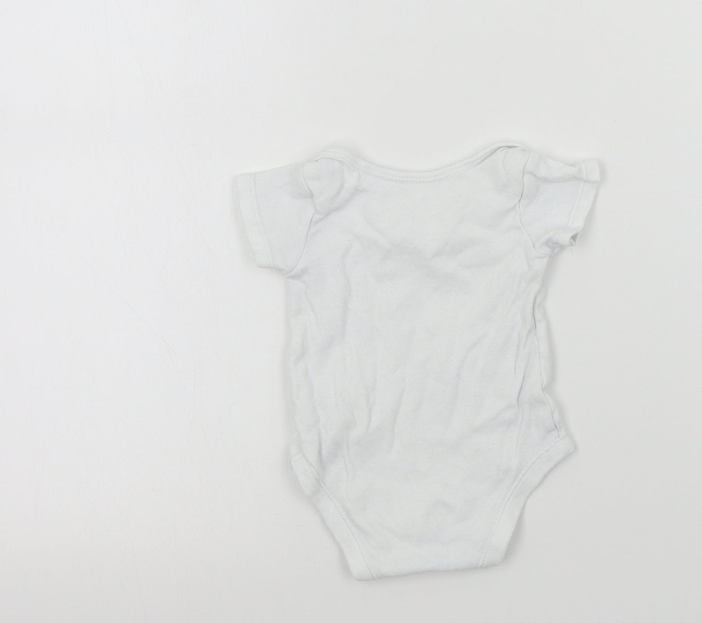 TU Baby White Colourblock  Babygrow One-Piece Size 0-3 Months