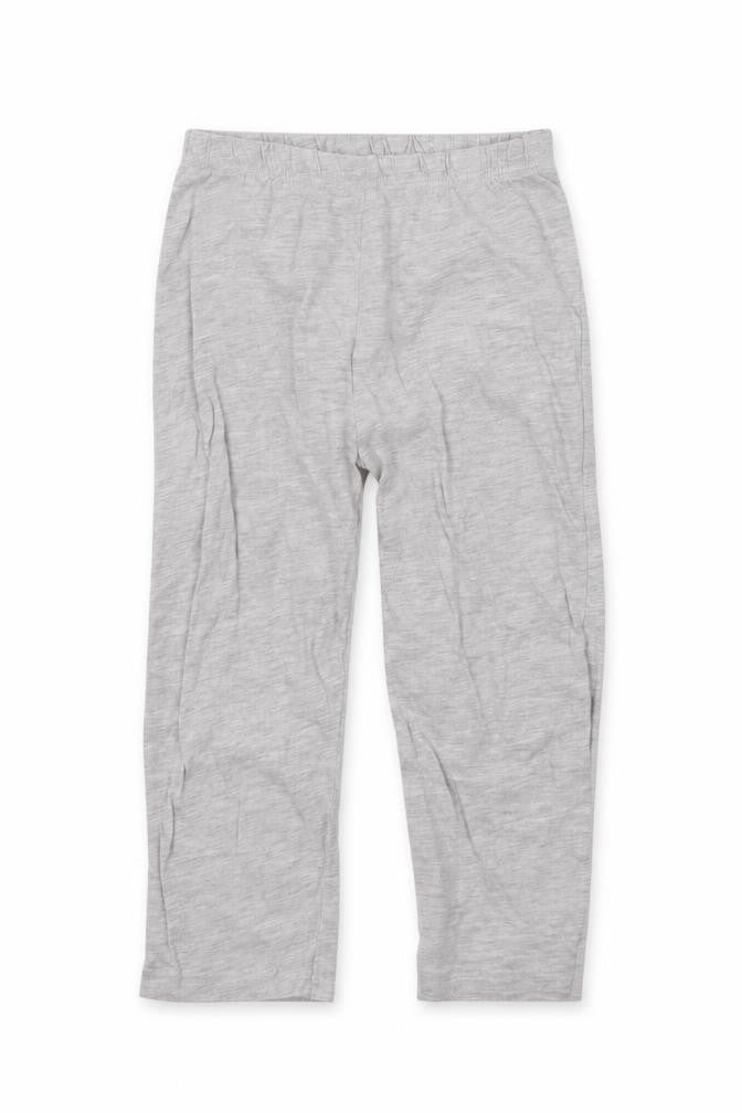 Primark Girls Grey Colourblock  Top Pyjama Pants Size 2-3 Years