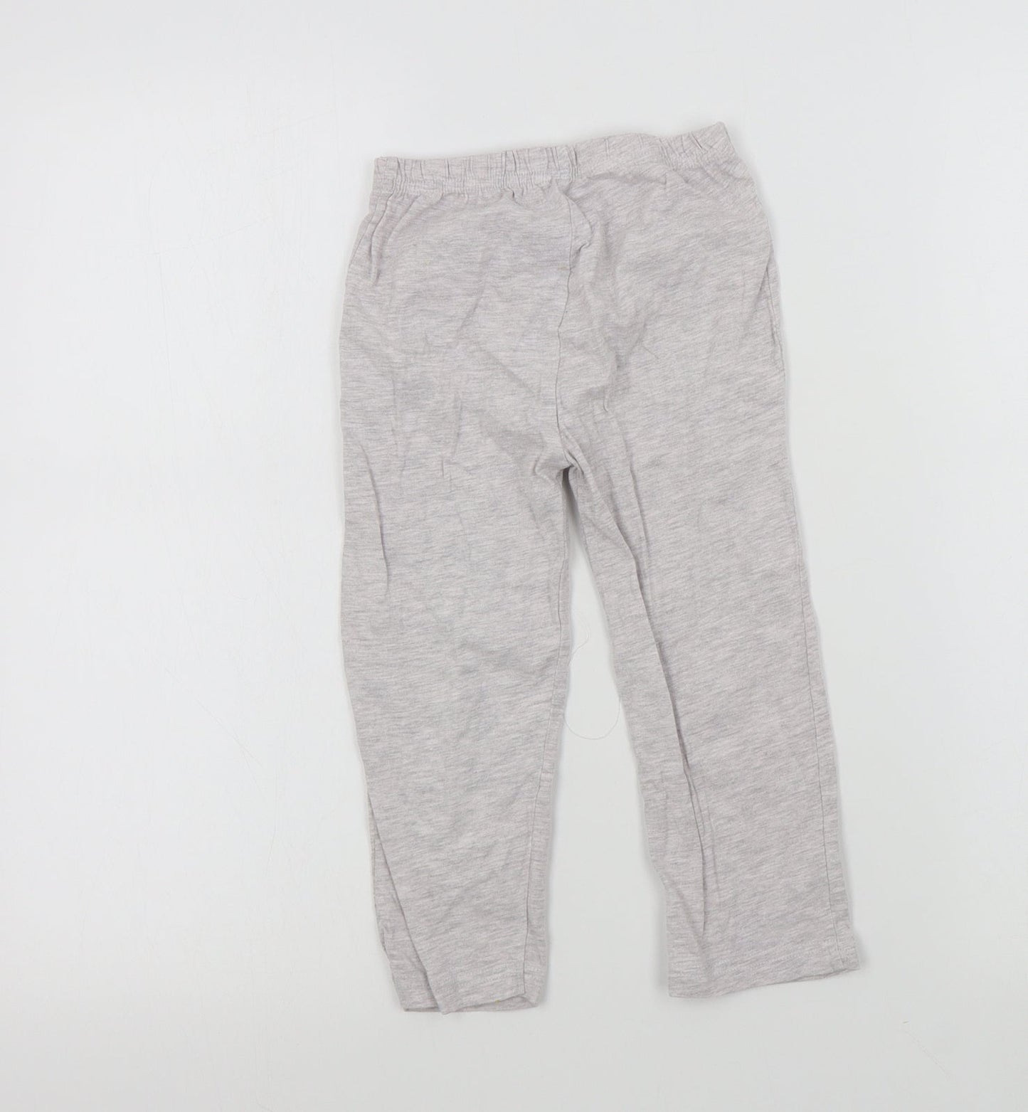 Primark Girls Grey Colourblock  Top Pyjama Pants Size 2-3 Years