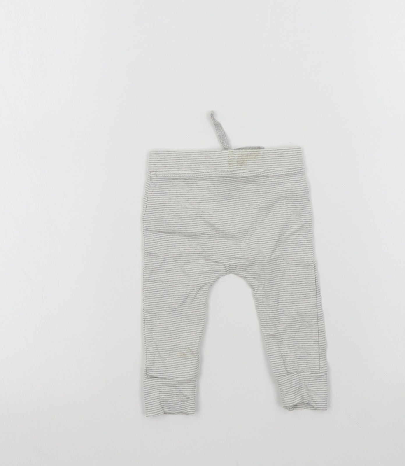 George Baby Green Striped  Jogger Leggings Size 3-6 Months
