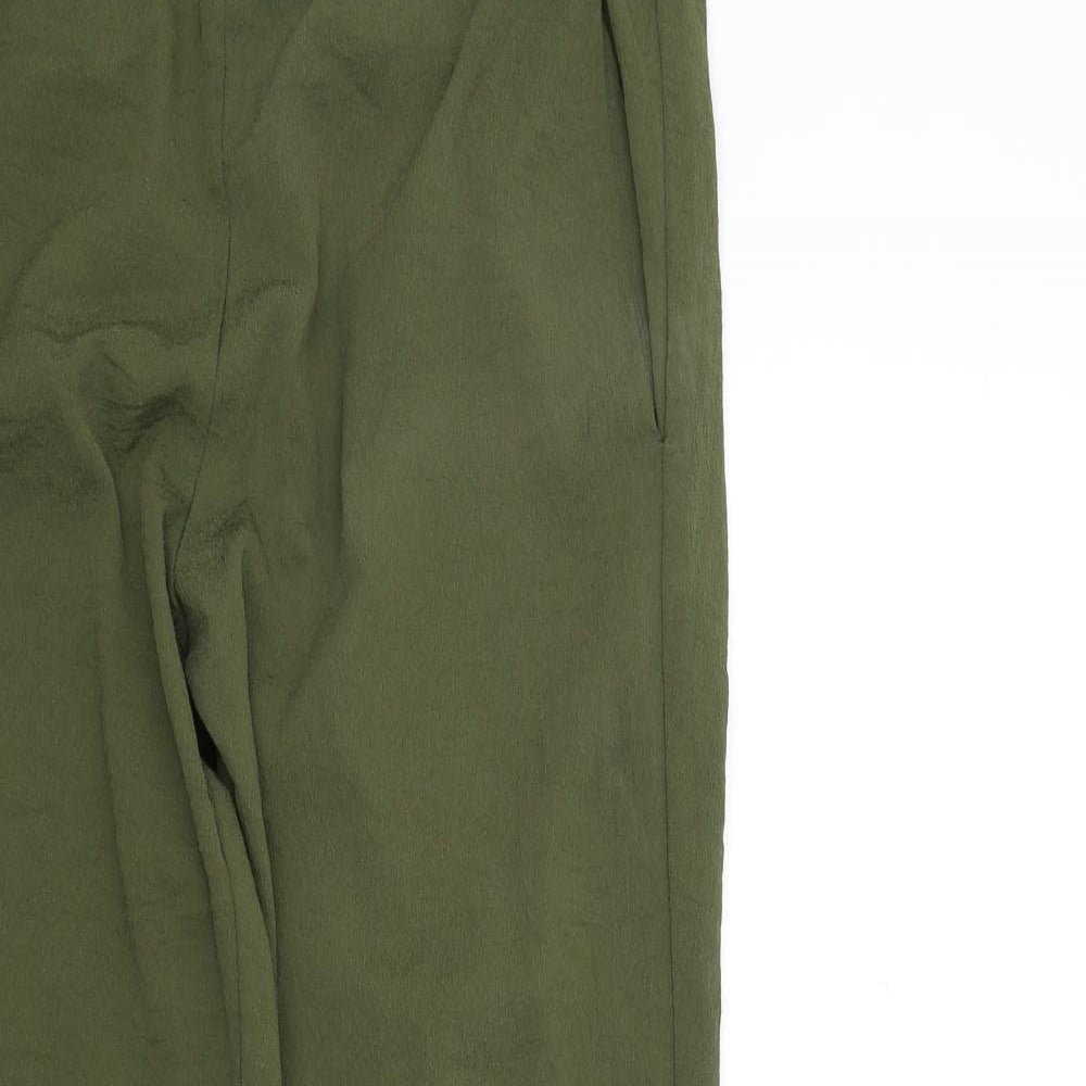 H&M Womens Green   Dress Pants Trousers Size 8 L26 in