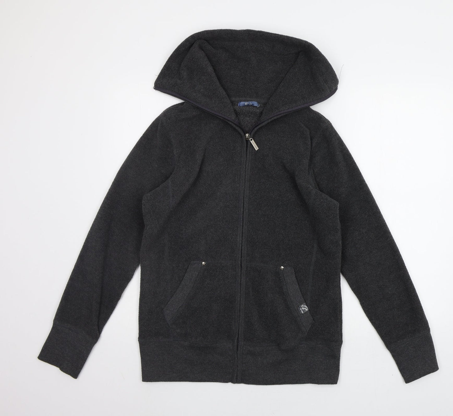 evie Womens Grey   Full Zip Jumper Size 12