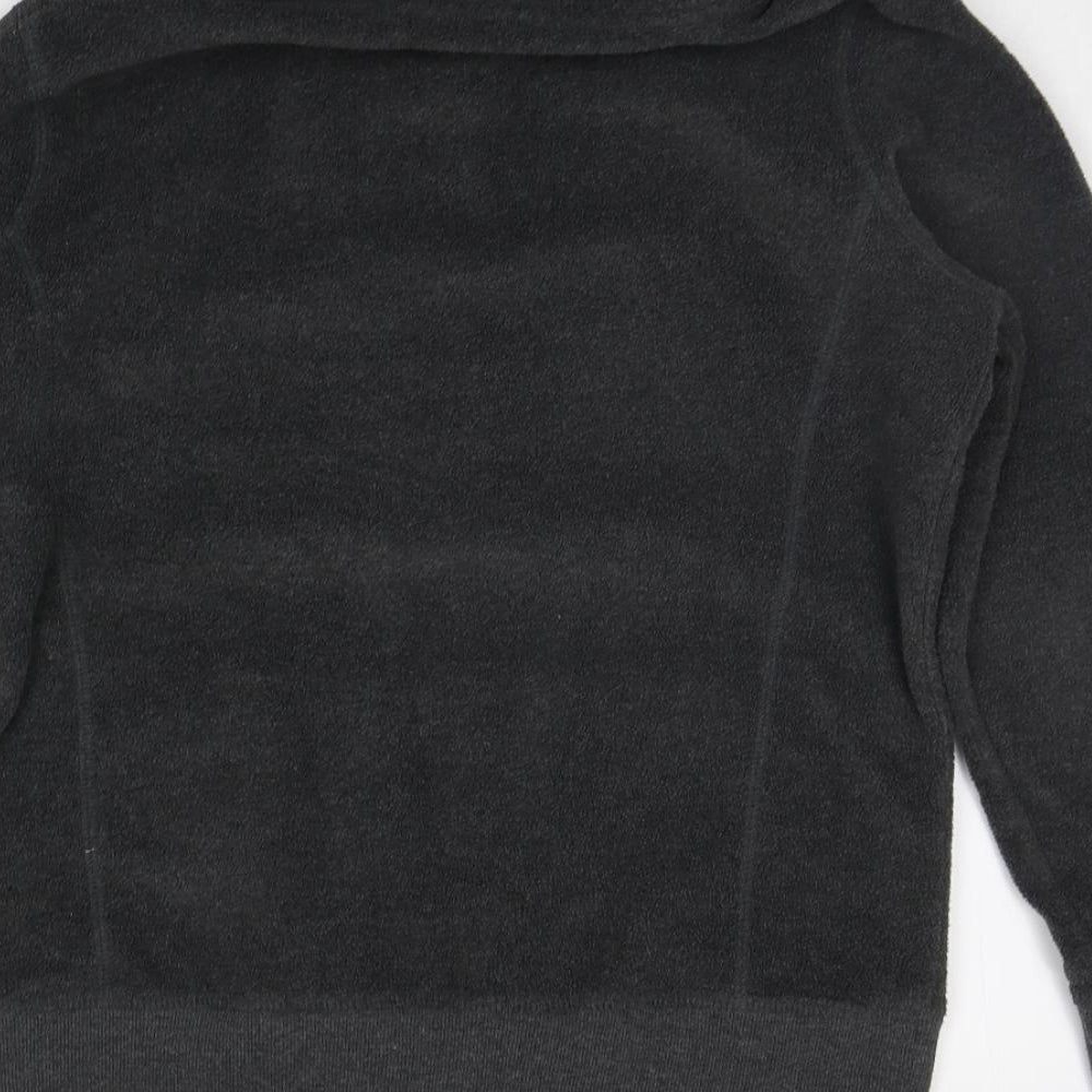 evie Womens Grey   Full Zip Jumper Size 12