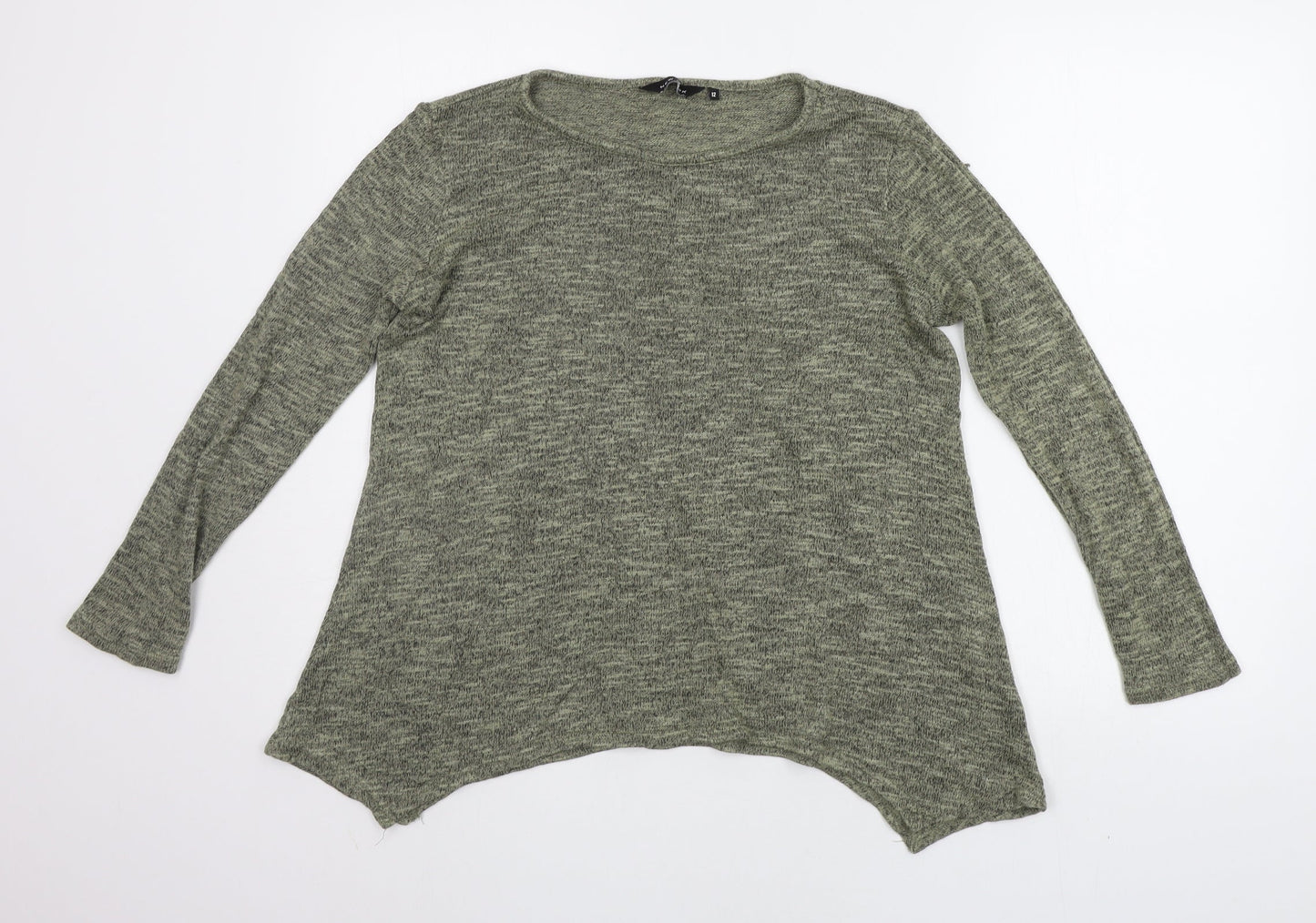 New Look Womens Green   Pullover Jumper Size 12