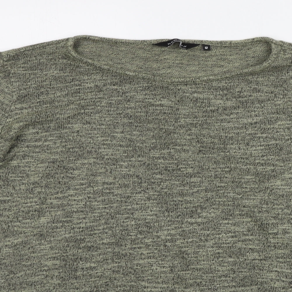 New Look Womens Green   Pullover Jumper Size 12