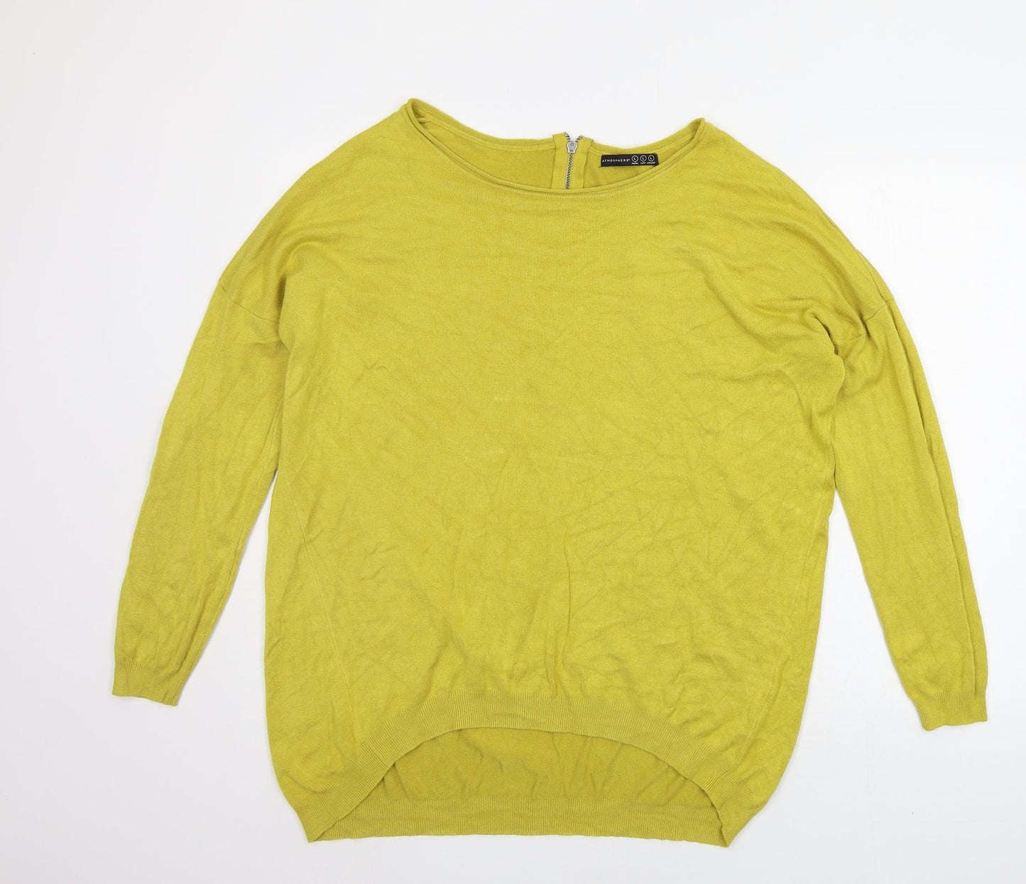 Atmsophere Womens Yellow   Pullover Jumper Size L