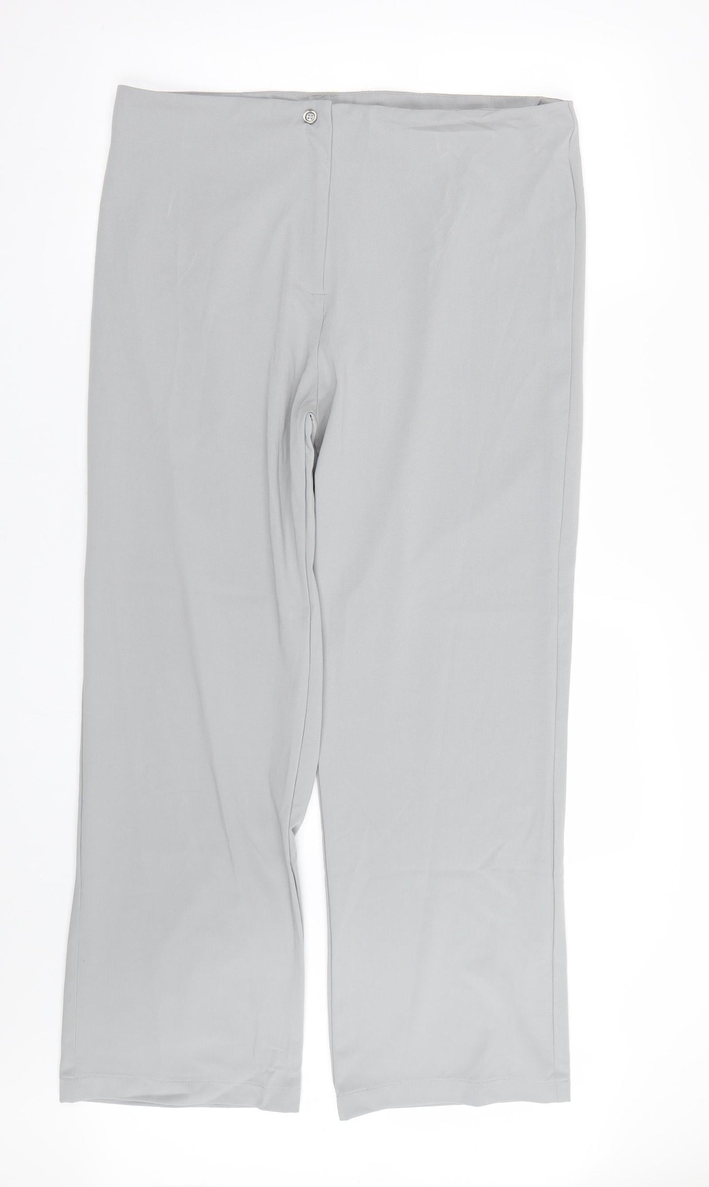 Bentley Womens Grey   Trousers  Size 18 L29 in