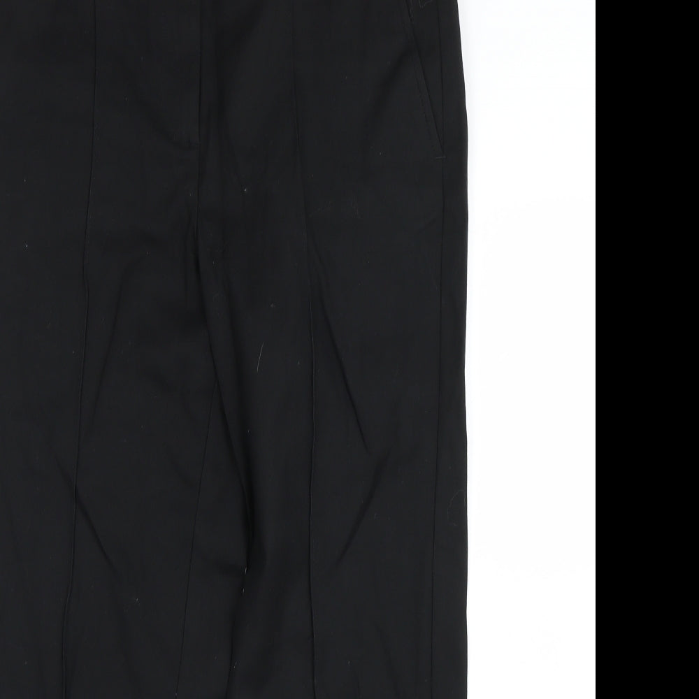 NEXT Womens Black   Trousers  Size 10 L22 in