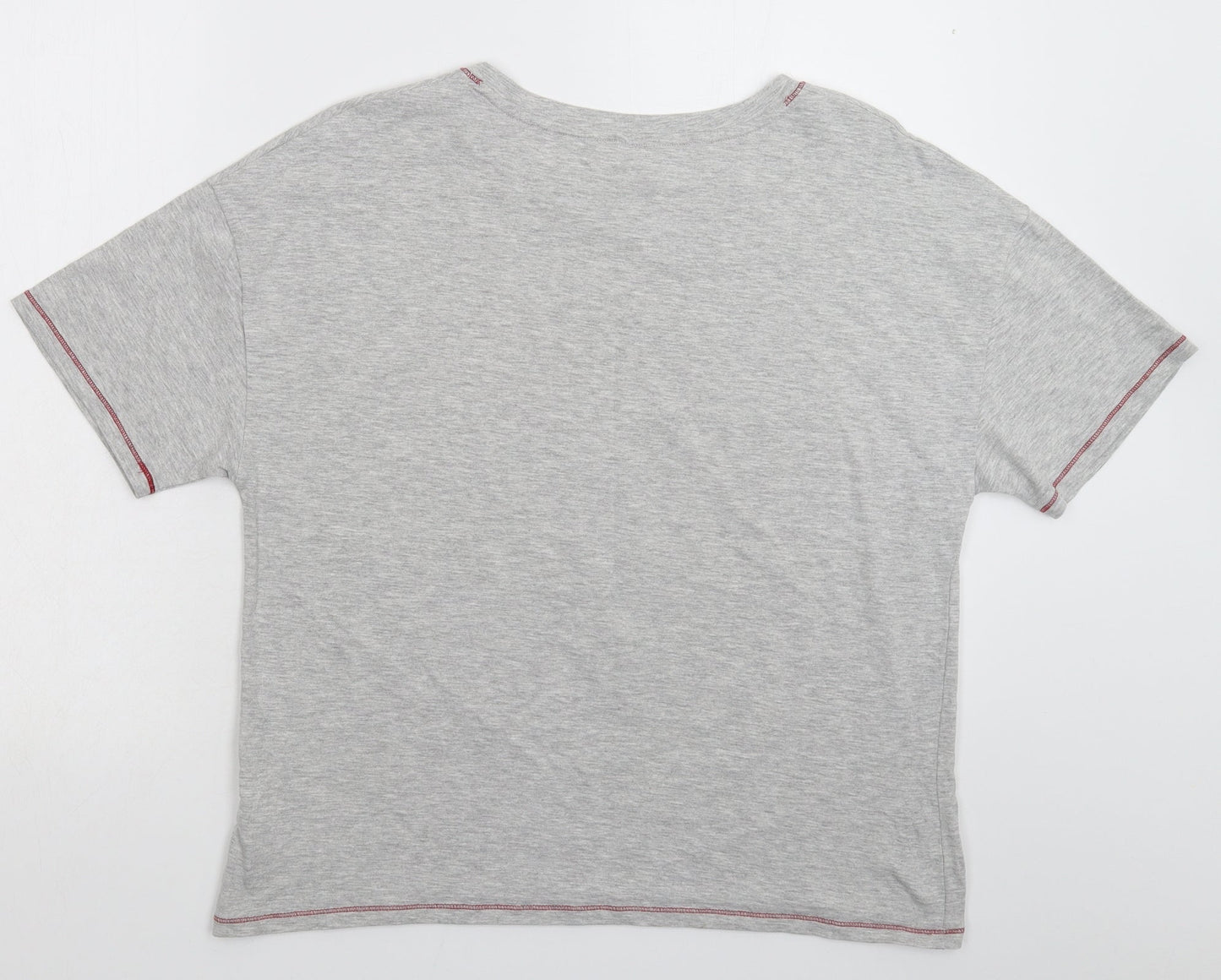 Day Dreams Womens Grey   Basic T-Shirt Size 14