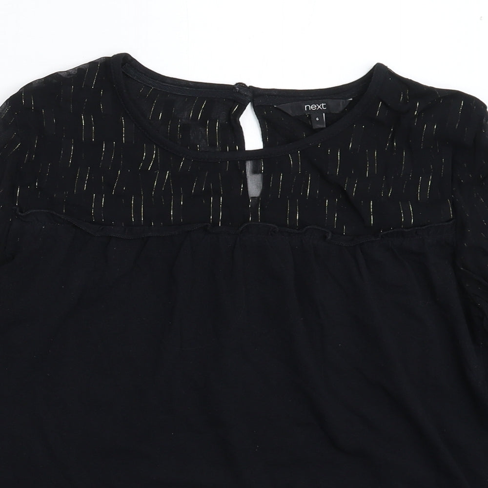 NEXT Womens Black   Pullover Jumper Size 6