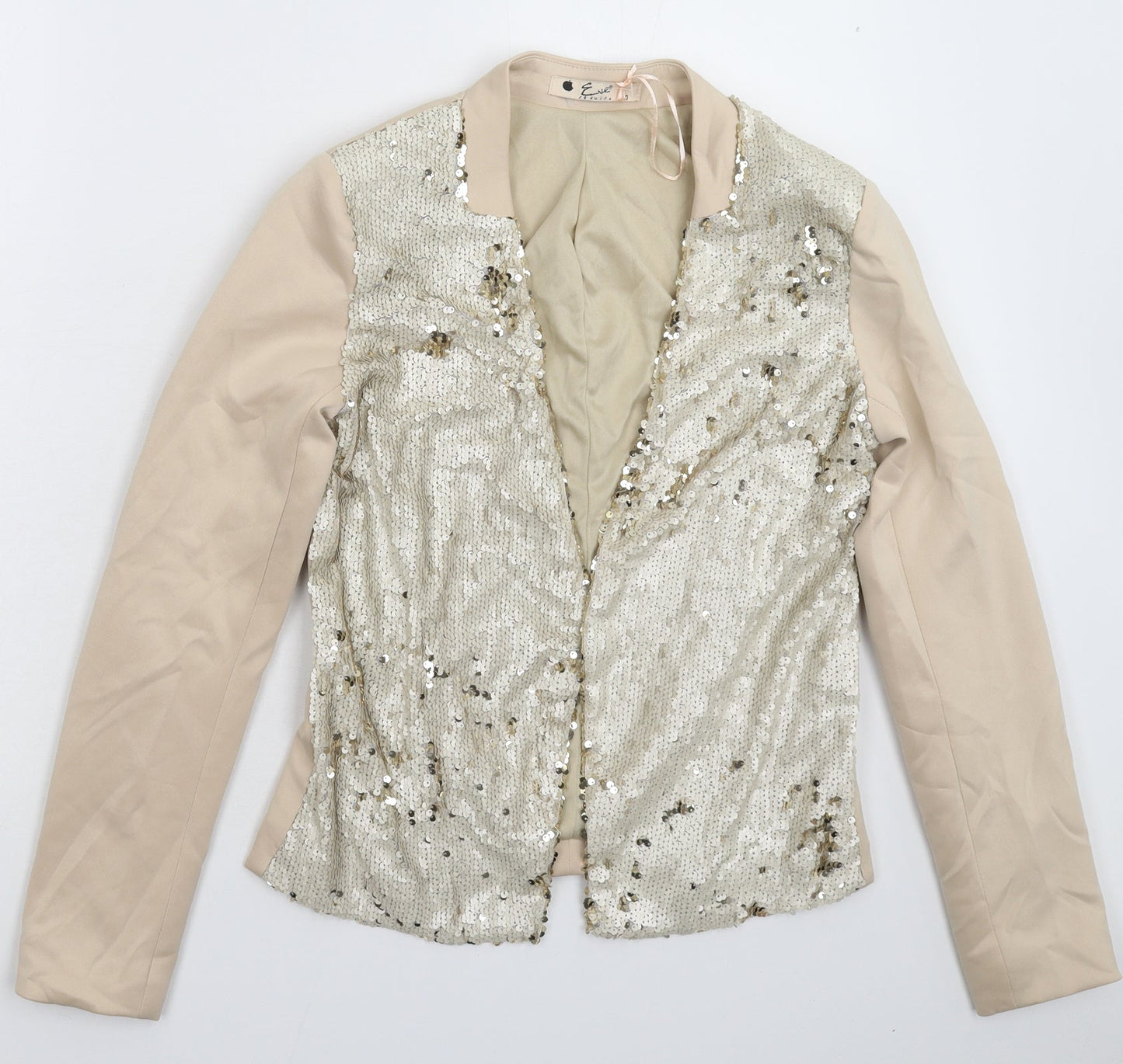 eve Womens Beige   Jacket Blazer Size 10