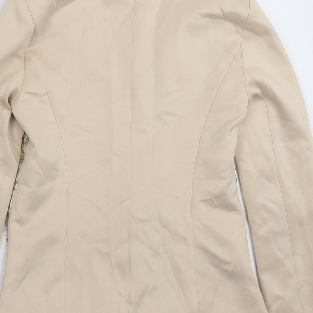 eve Womens Beige   Jacket Blazer Size 10