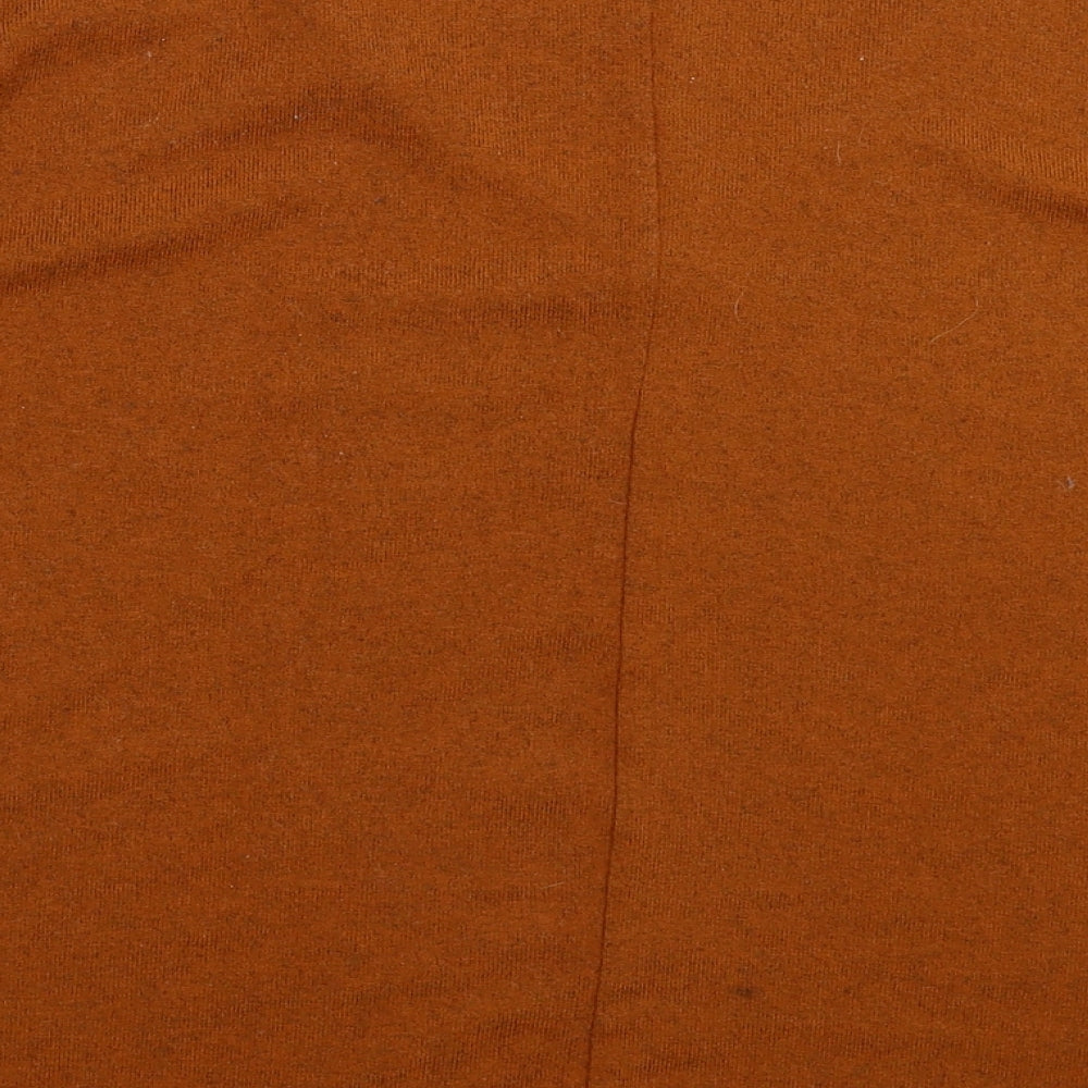 New Look Womens Brown  Knit Pullover Jumper Size M