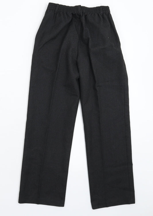 George Boys Black   Dress Pants Trousers Size 10 Years - School