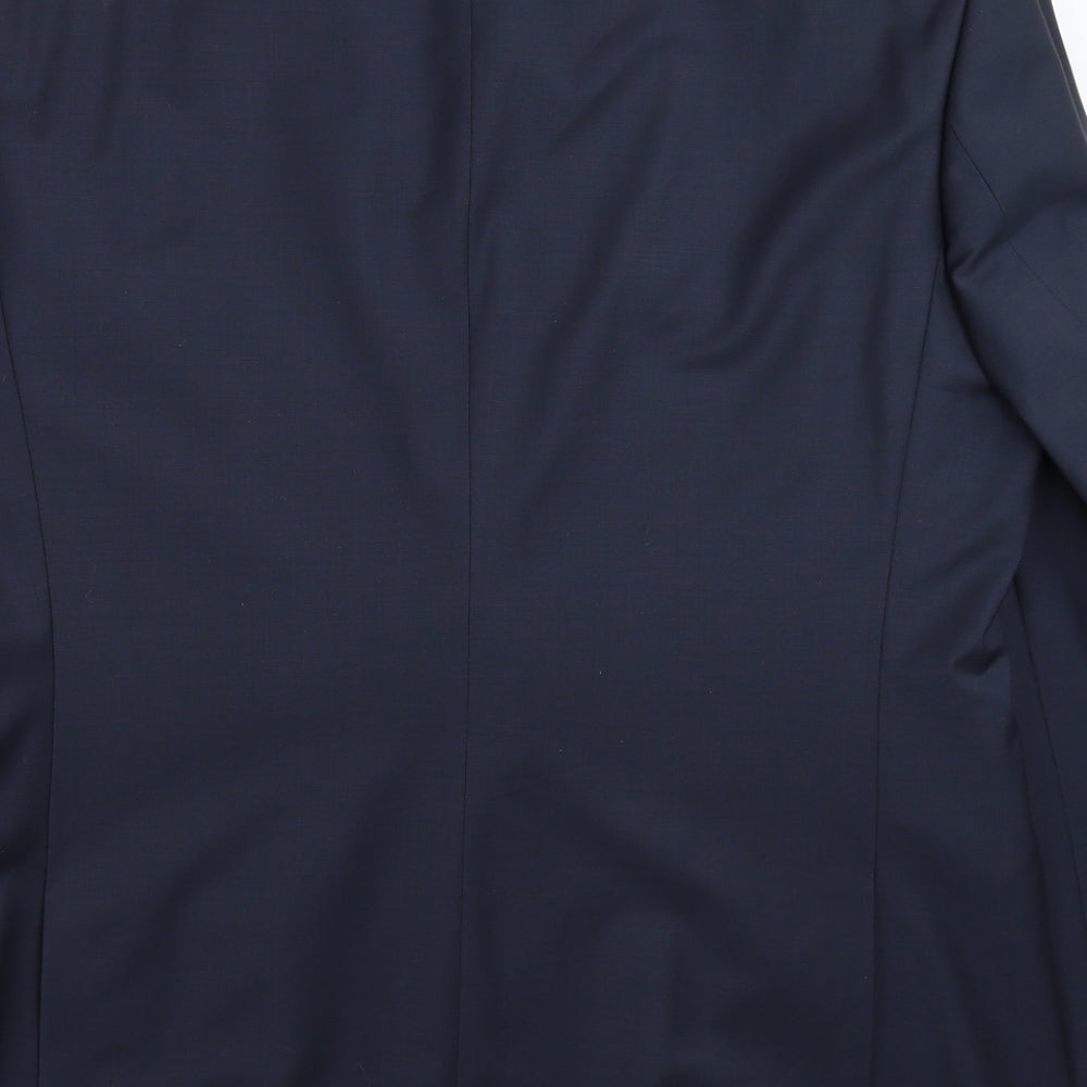 Limehaus Mens Blue   Jacket Suit Jacket Size 44