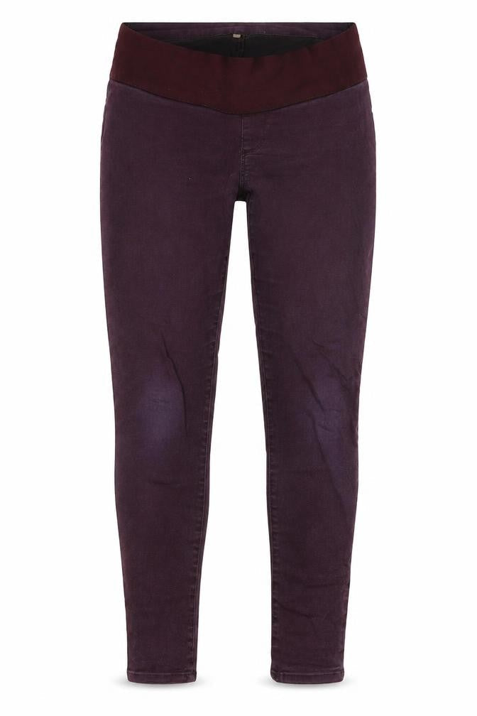 Topshop Womens Purple   Skinny Jeans Size 10 L28 in