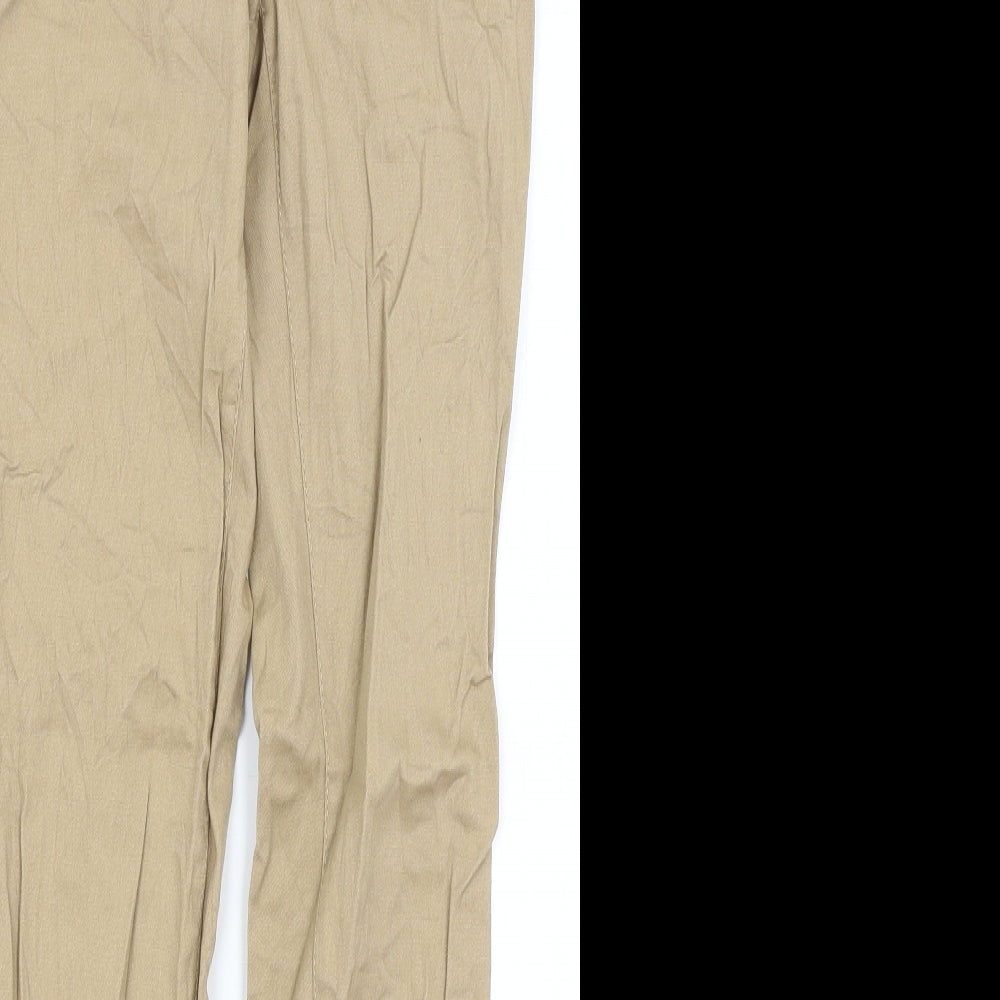 H&M Womens Brown   Chino Trousers Size 8 L29 in