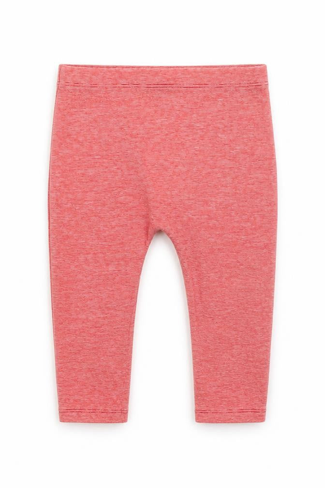 Front view of F&F Baby Red Capri Trousers, size 9-12, Months
