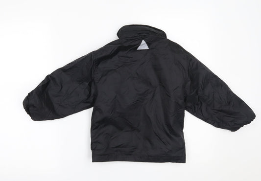 Blue Max Boys Black   Basic Coat Coat Size 3-4 Years