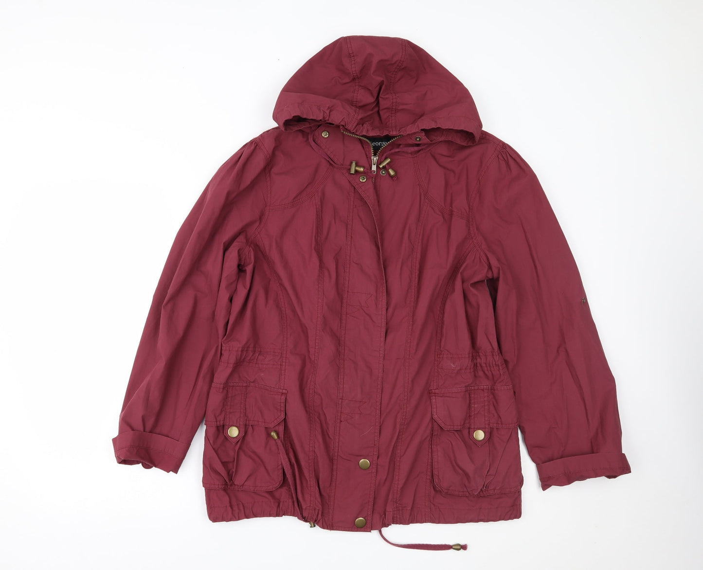 George Womens Red   Jacket  Size 16