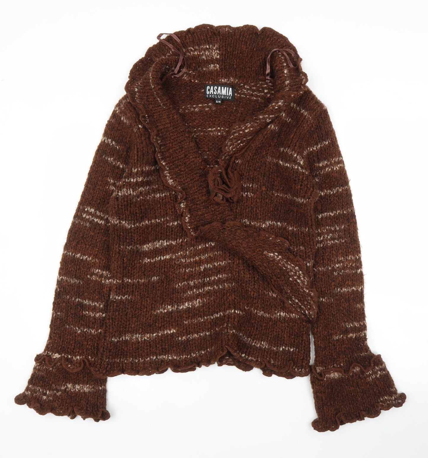 Casamia Womens Brown   Pullover Jumper Size M