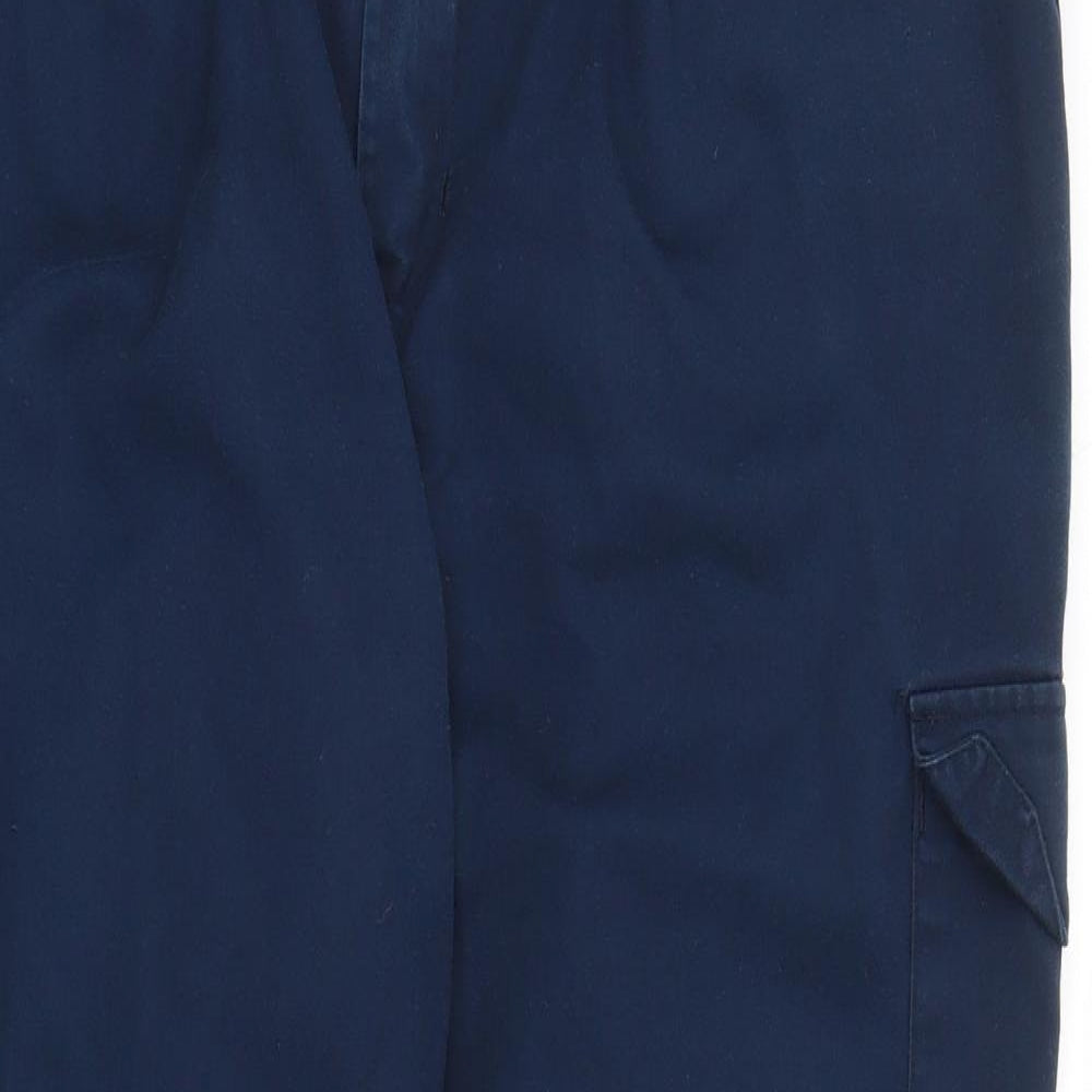Black Knight Mens Blue   Carpenter Trousers Size 37 in L28 in
