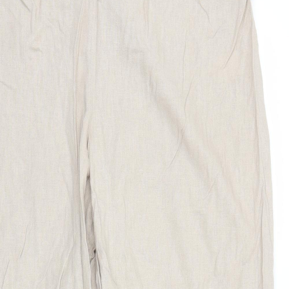 Evie Womens Beige   Trousers  Size 18 L25 in