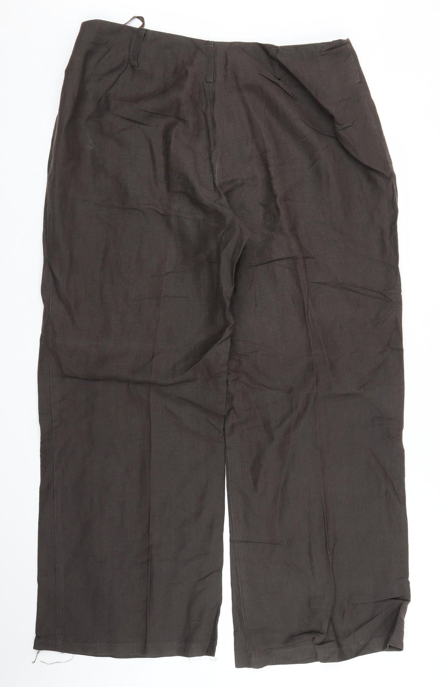 BM Womens Brown   Trousers  Size 16 L27 in