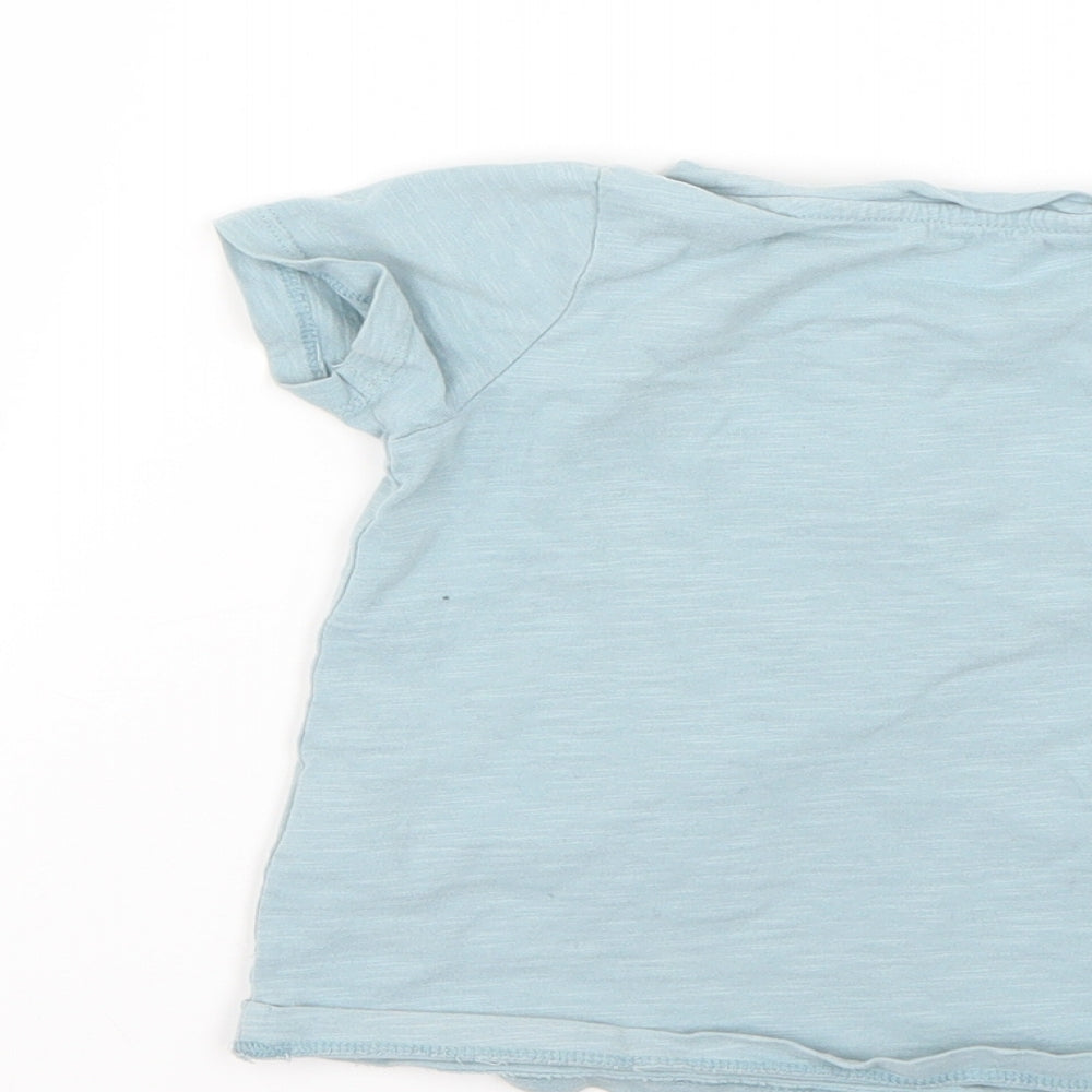 Preworn Boys Blue   Basic T-Shirt Size 2 Years