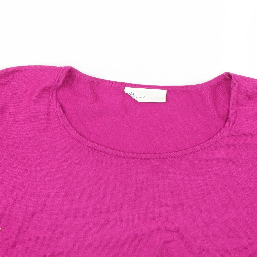 BHS Womens Pink   Pullover Jumper Size 18