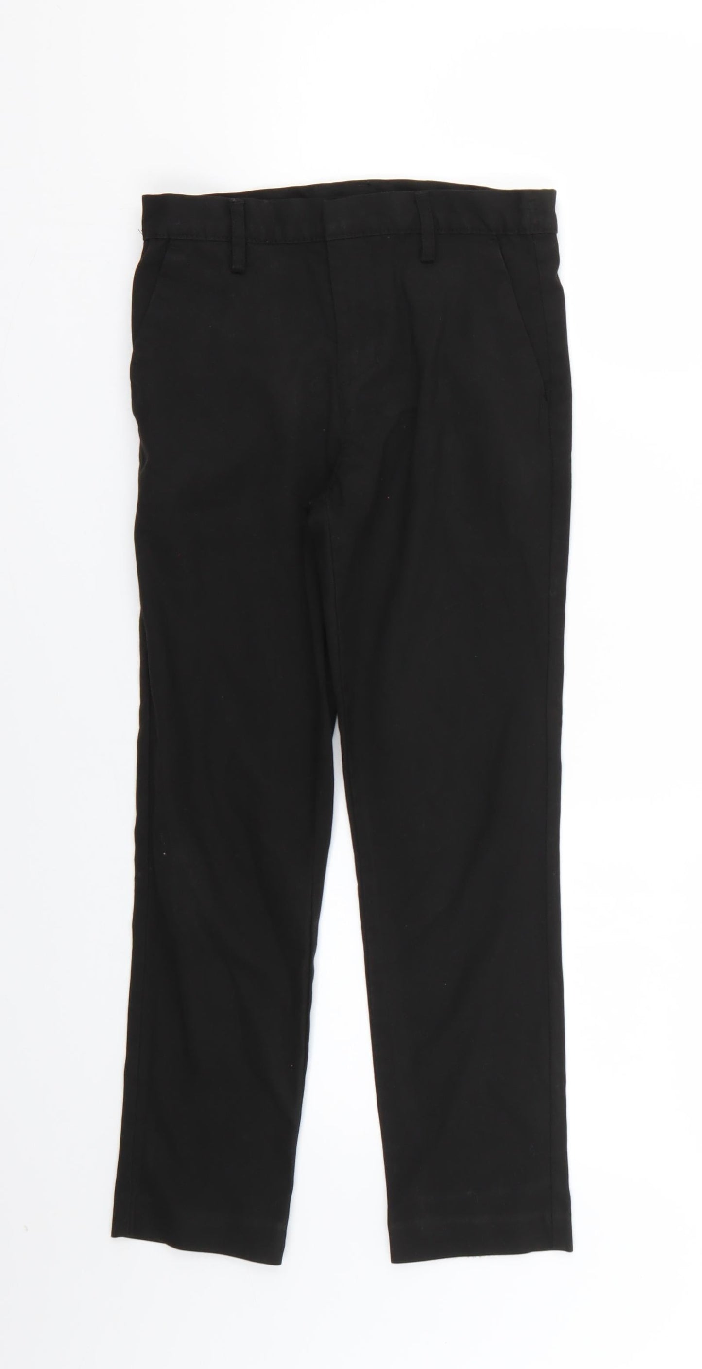 NEXT Boys Black   Cropped Trousers Size 9 Years
