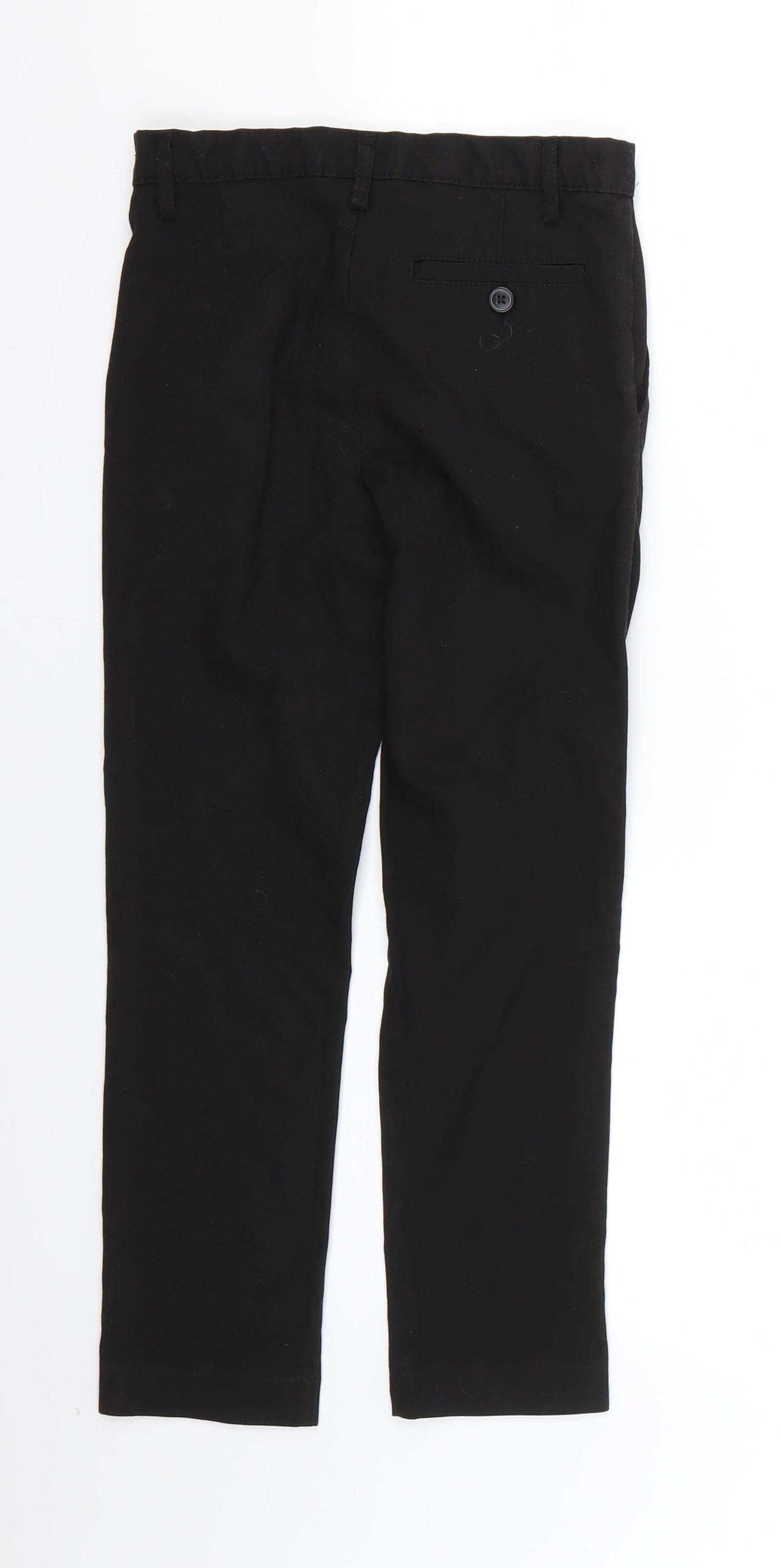 NEXT Boys Black   Cropped Trousers Size 9 Years