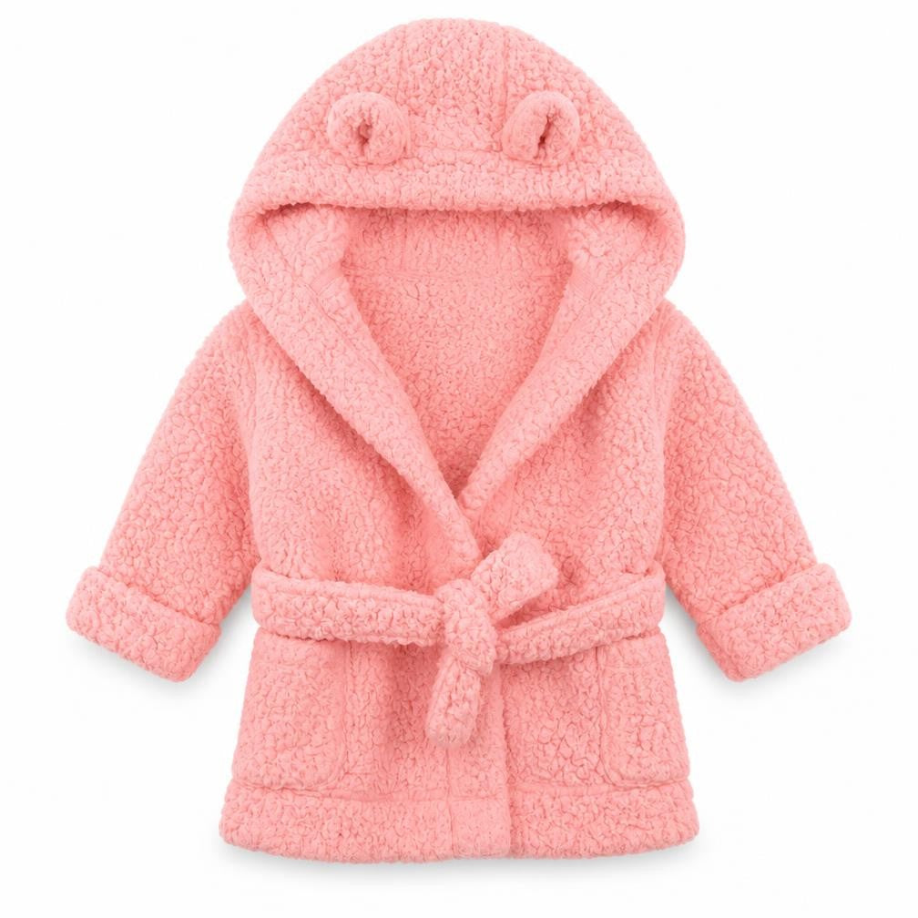 NEXT Girls Pink Solid  Babydoll Robe Size 12-18 Months