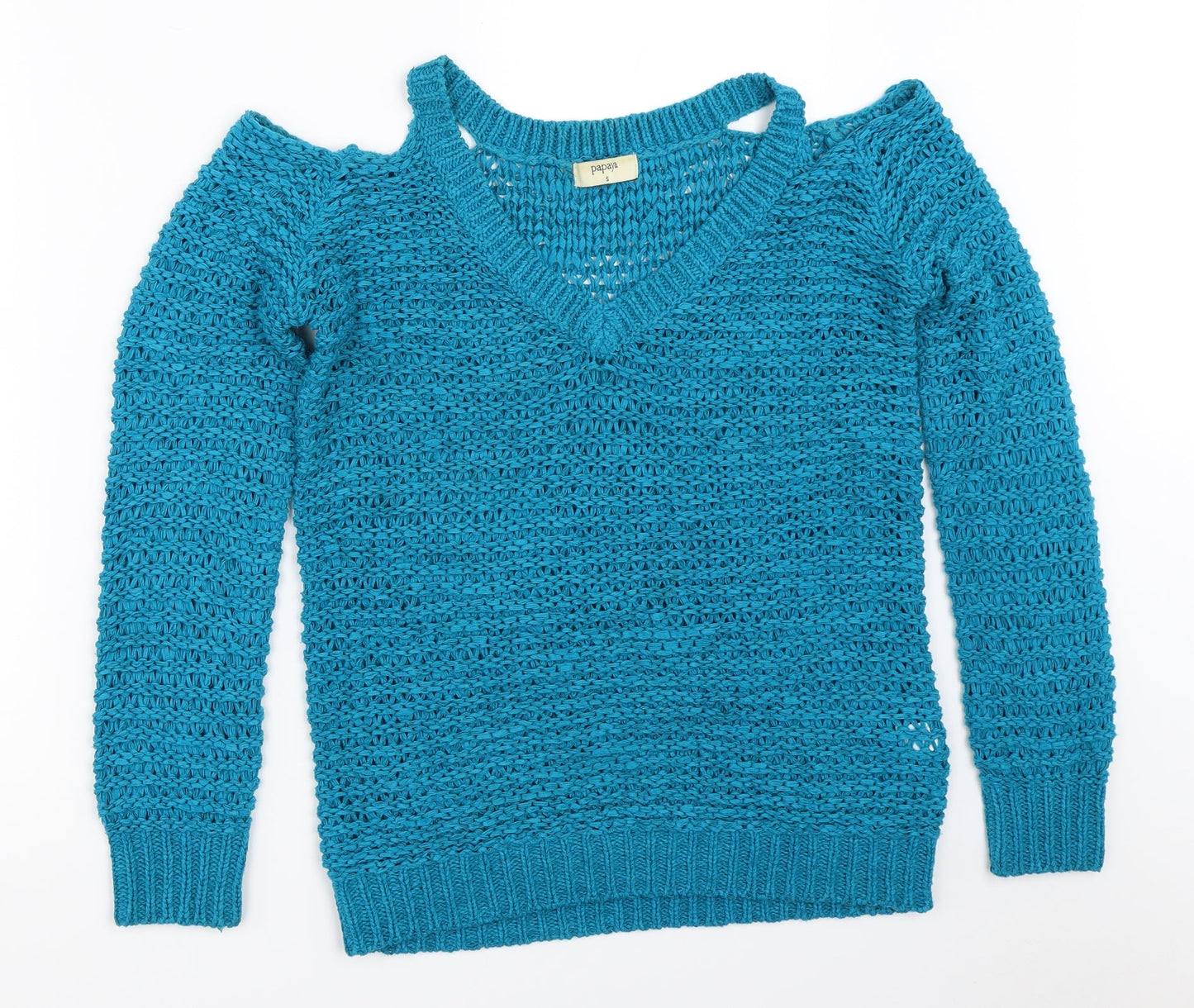 Papaya Womens Blue   Pullover Jumper Size S