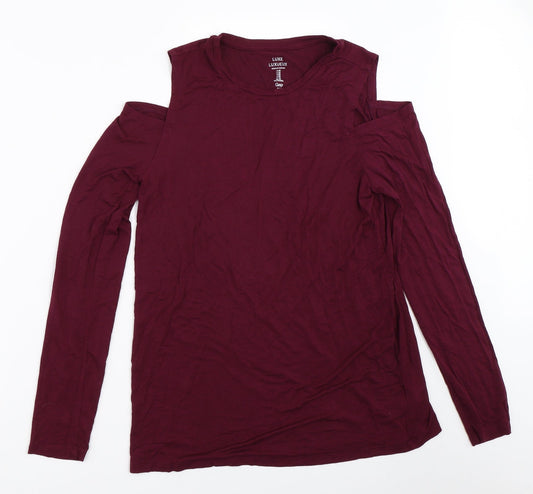 Gap Womens Purple   Basic T-Shirt Size M