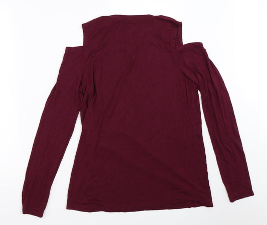 Gap Womens Purple   Basic T-Shirt Size M