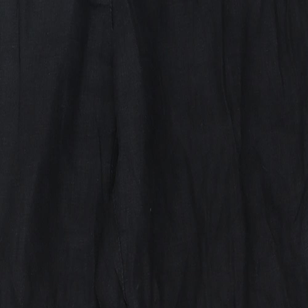 Yessica Womens Black   Trousers  Size 38 L29.5 in