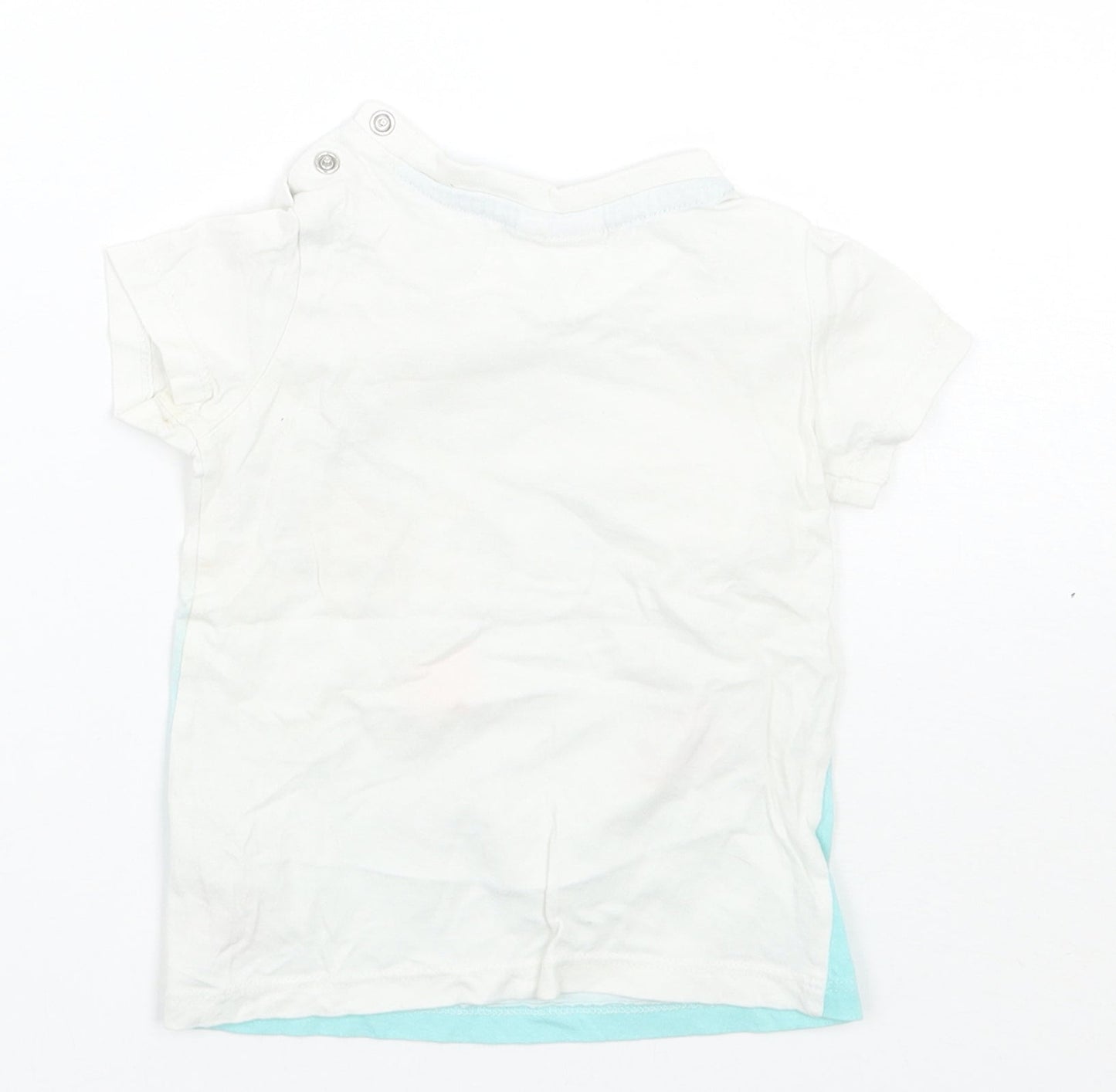 Disney Baby Boys Blue   Basic T-Shirt Size 12 Months