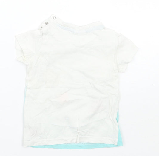 Disney Baby Boys Blue   Basic T-Shirt Size 12 Months