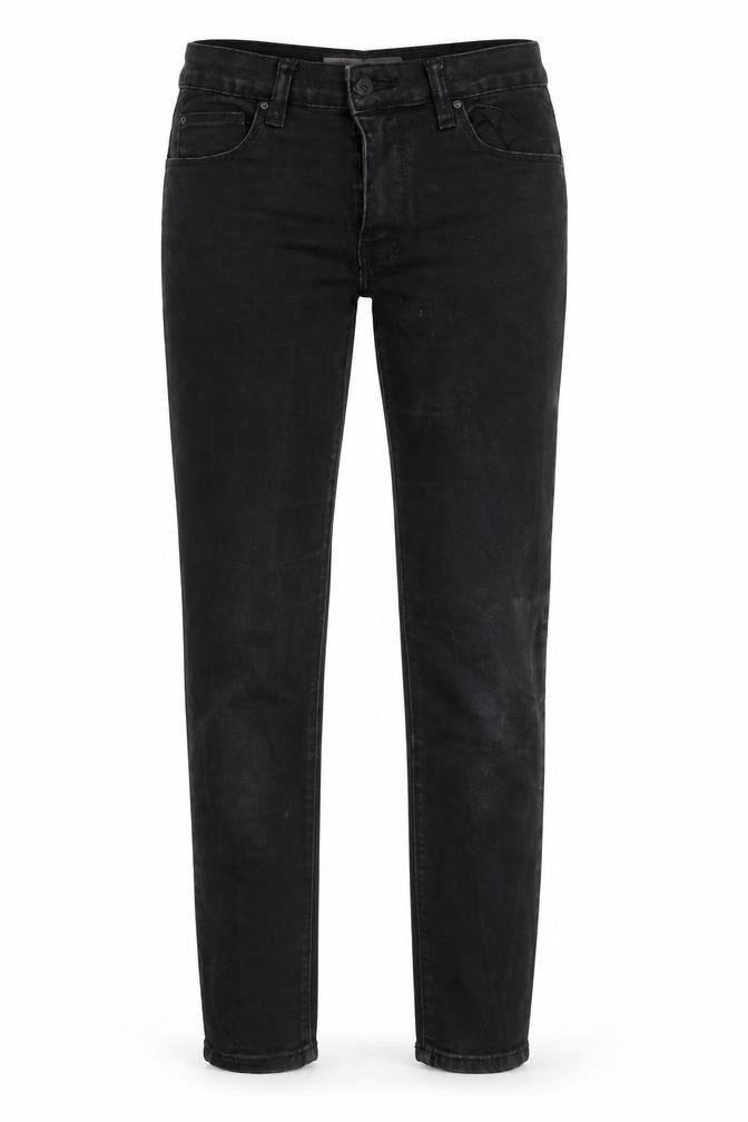Denim & Co. Womens Black   Skinny Jeans Size 12 L28 in