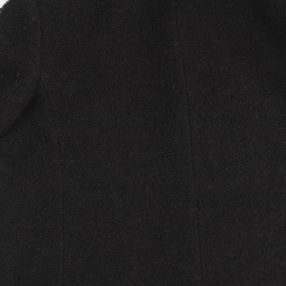 M&S Womens Brown   Overcoat Coat Size 10