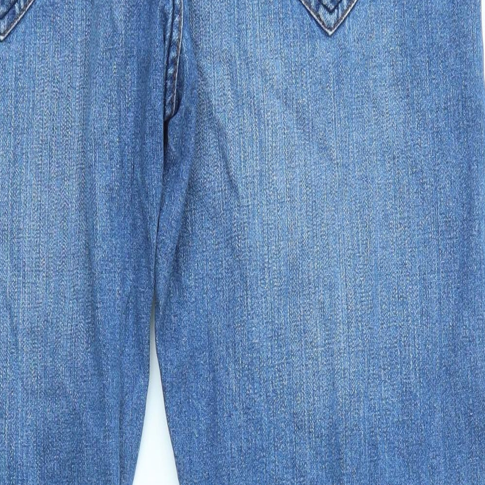 Grabal Alok Womens Blue   Bootcut Jeans Size 40 in L30 in