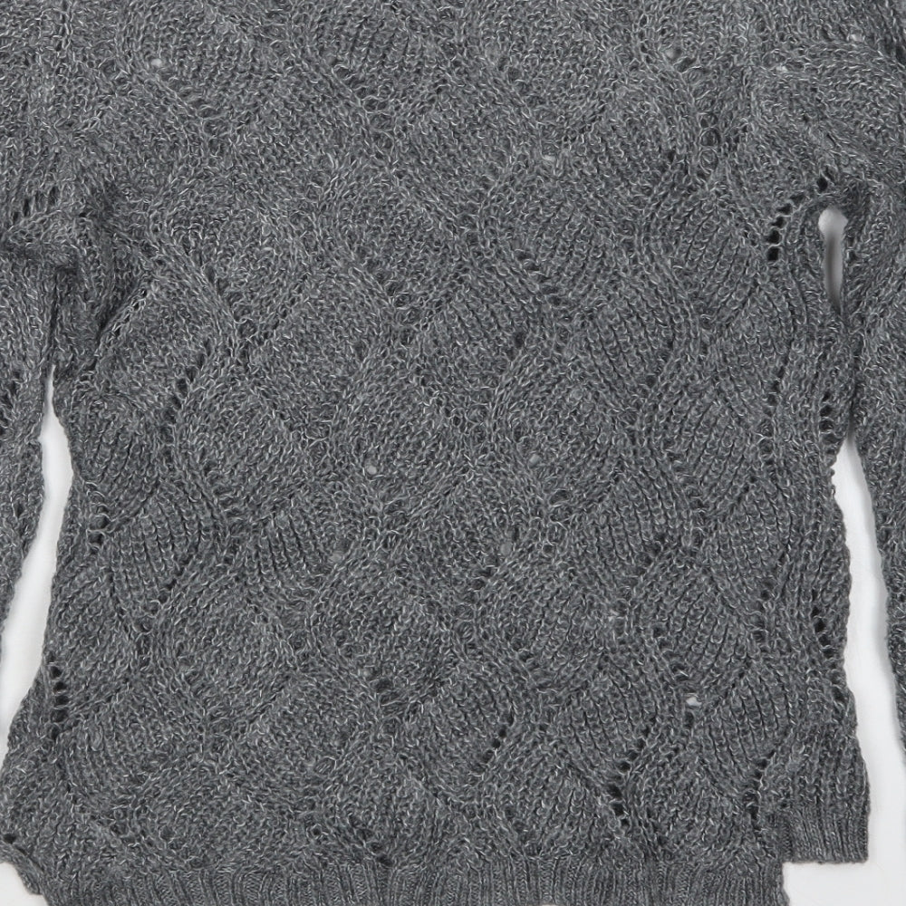 Atmosphere Womens Grey   Pullover Jumper Size 6