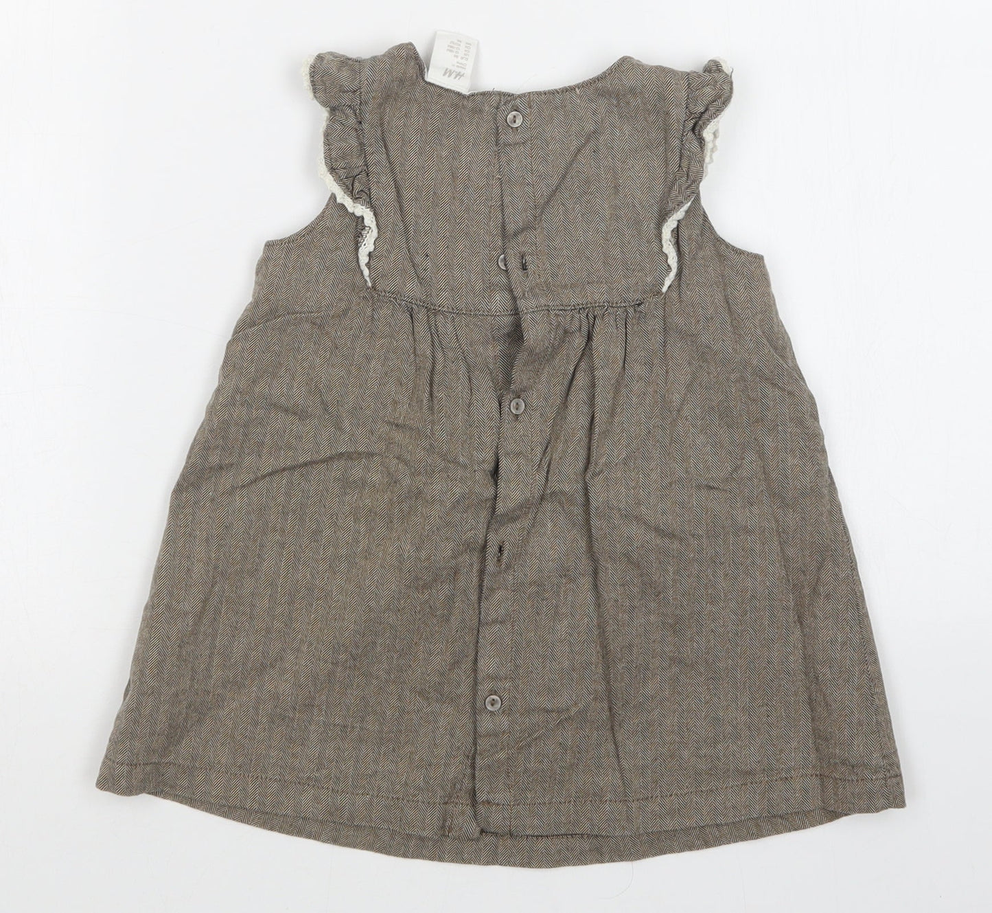 H&M Girls Brown   A-Line  Size 12-18 Months